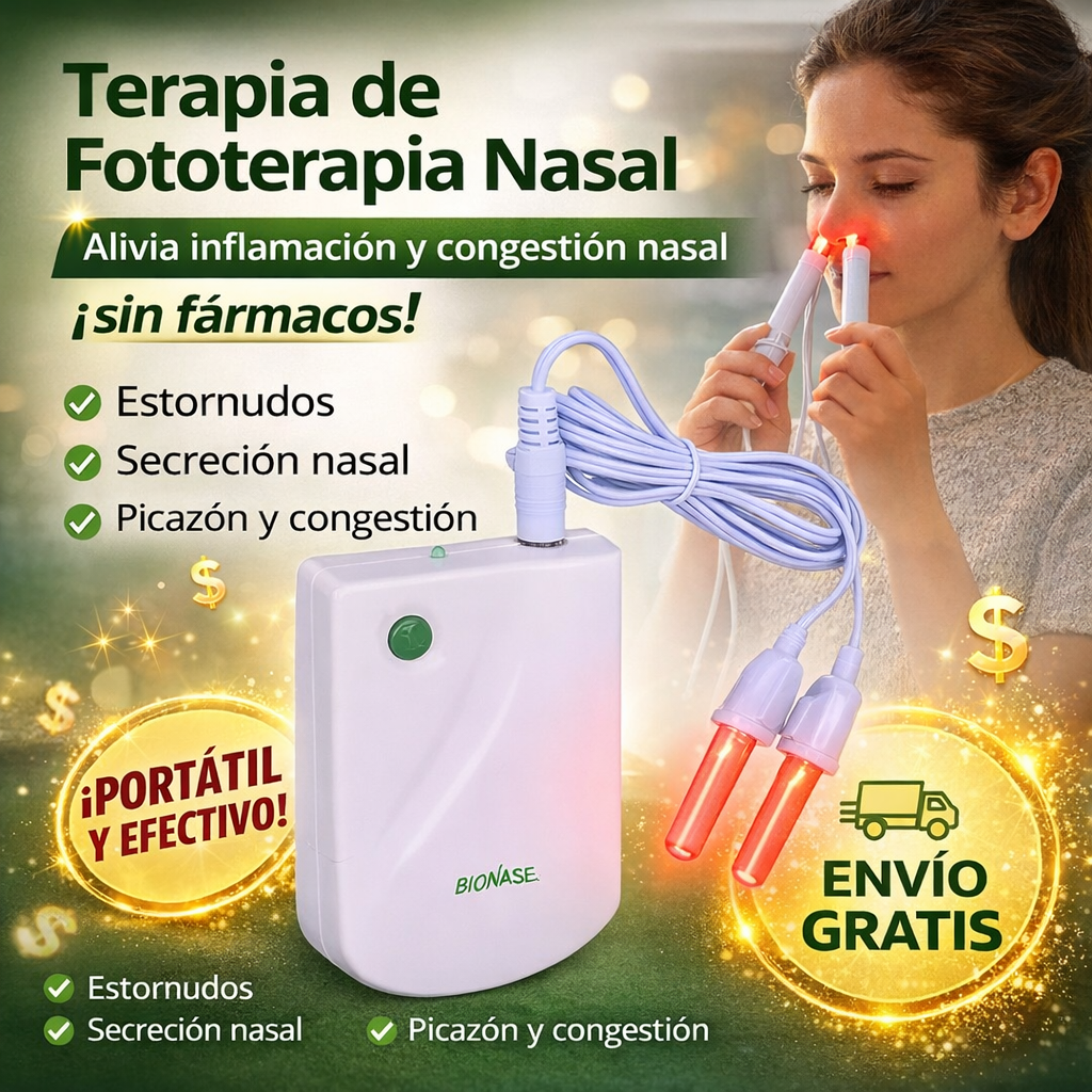 Bionase Terapia Láser Para Rinitis Alérgica Y Sinusitis