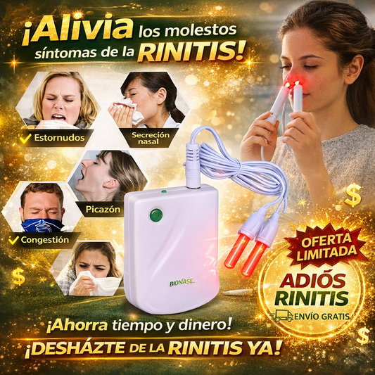 Bionase Terapia Láser Para Rinitis Alérgica Y Sinusitis