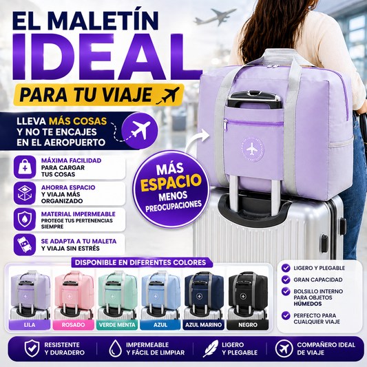 Combo Viajero  Bolso + Set Organizadores