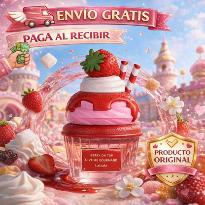 LATTAFA GIVE ME GOURMAND BERRY ON TOP